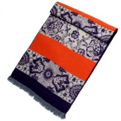 Zimní Hedvábný šátek dámský 100% SILK WWSS026