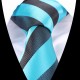 Hedvábná kravata modrá LD0474