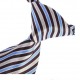 Hedvábná kravata pruhovaná LD0698