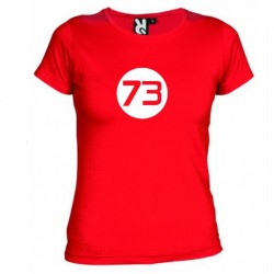 Dámské tričko 73 červené
