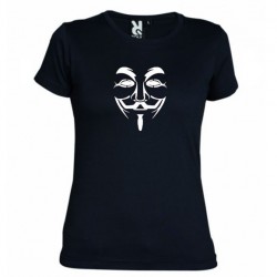 Dámské tričko Anonymous černé