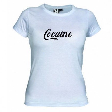 Pánské tričko Cocaine bílé