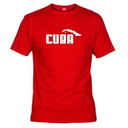 Pánské tričko Cuba červené
