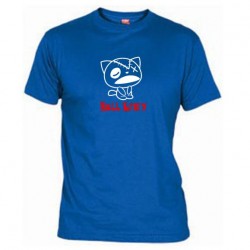 Pánské tričko Hell Kitty modré