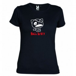Dámské tričko Hell Kitty černé