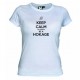 Dámské tričko Keep calm and i´m gonna be a hokage bílé