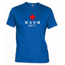 Pánské tričko MASH modré
