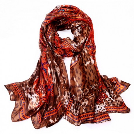 Hedvábný šátek 100% SILK PAJ-SPAJ06C