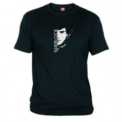 Pánské tričko Sherlock černé