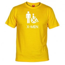 Pánské tričko X-men žluté