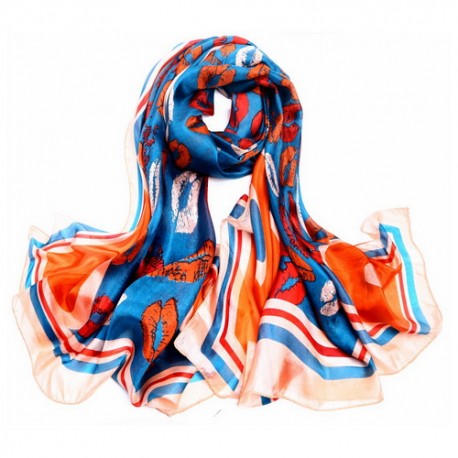 Hedvábný šátek 100% SILK PAJ-SPAJ09A