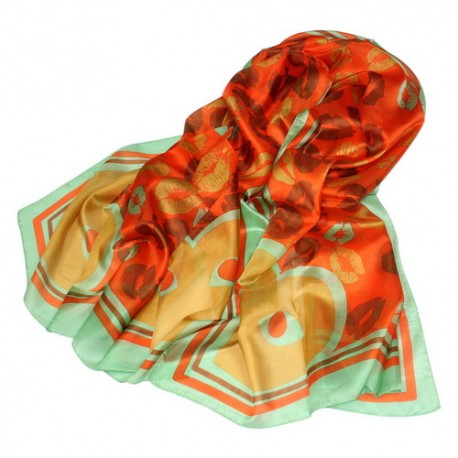 Hedvábný šátek 100% SILK PAJ-SPAJ09B