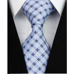 Hedvábná kravata modrá NT0150