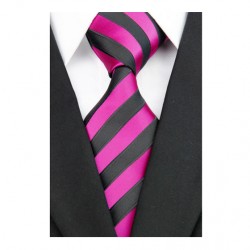 Hedvábná kravata růžová NT0119