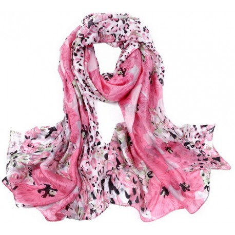 Hedvábný šátek 100% SILK PAJ-SPAJ019B