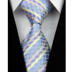 Hedvábná kravata modrá NT0013