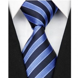 Hedvábná kravata modrá NT0076