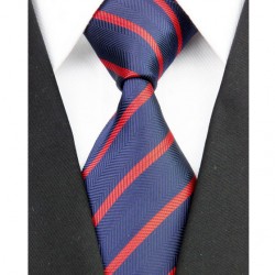 Hedvábná kravata modrá NT0170