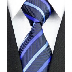 Hedvábná kravata modrá NT0187