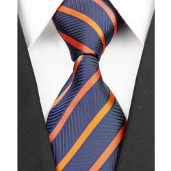 Hedvábná kravata modrá NT0209
