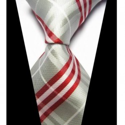 Hedvábná kravata šedá NT0422