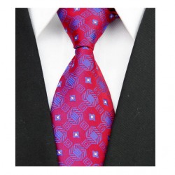 Hedvábná kravata červená NT0091