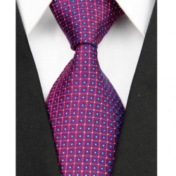 Hedvábná kravata červená NT0094