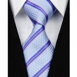 Hedvábná kravata modrá NT0116