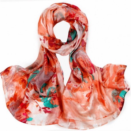 Hedvábný šátek 100% SILK PAJ-SPAJ052A