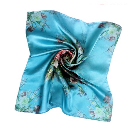 Hedvábný šátek 100% SILK 53SD09